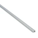 Striplight Mount+Clear 100cm x 7mm Anodised Aluminium