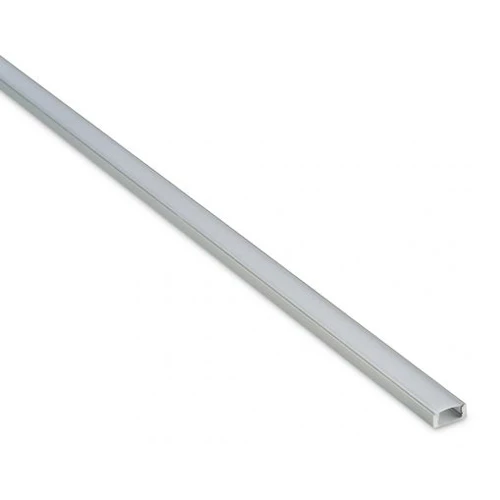 Striplight Mount+Clear 200cm x 7mm Anodised Aluminium