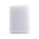 Mini-Max Bulkhead Square IP65 Opal Diffuser LED 13W 1300lm Black Polycarbonate