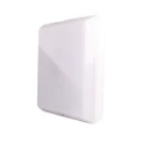 Mini-Max Bulkhead Square IP65 Opal Diffuser LED 13W 1300lm White Polycarbonate Emergency