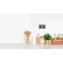 2 Gang Smart Series Socket Stainless Steel