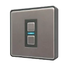 1 Gang Smart Series Dimmer Stainless Steel