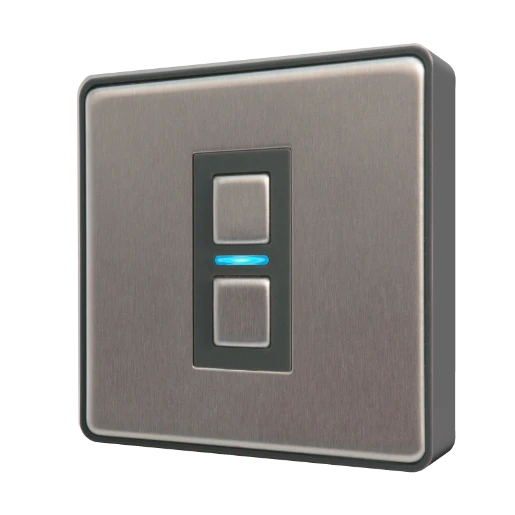 1 Gang Smart Series Dimmer Stainless Steel
