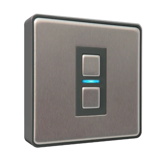 1 Gang Smart Series Dimmer Stainless Steel
