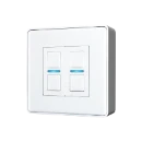 2 Gang Smart Series Dimmer White