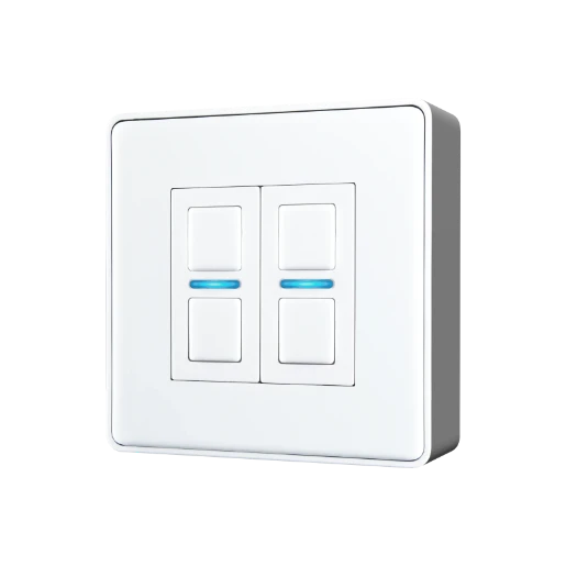 2 Gang Smart Series Dimmer White