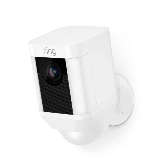 Camera Spotlight Battery Whi 2 Way Talk
