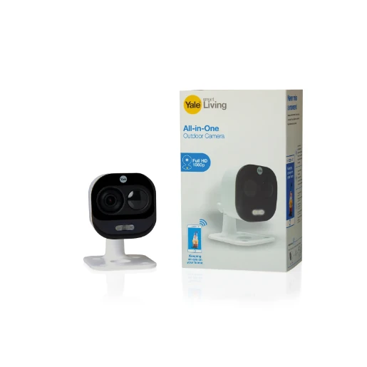 Camera HD1080 Wifi Outdoor Camera White IP65 Infrared LED