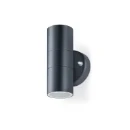 Twin Gu10 Anthracite Up/Down Wall Light 7W Led Max Ip44