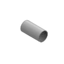 Galvanised Steel Solid Coupler 20mm