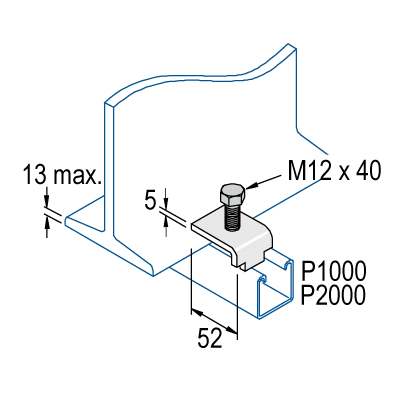 Universal Beamclamp 13 Hg
