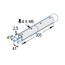 Coup Internal For Channel 41X21mm Pg
