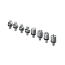 SZ Lock insert, version A, Die-cast zinc, 7 mm square, L: 27 mm