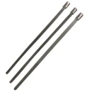200mm x 4.6mm Self-Locking Stainless Steel Cable Tie [Pack = 100]