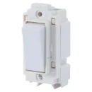 Gridswitch Single Pole 2 Way 20A Moulded White