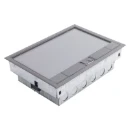 Floor Box 3 Compartment 208 x 286mm Steel