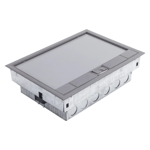Floor Box 3 Compartment 208 x 286mm Steel