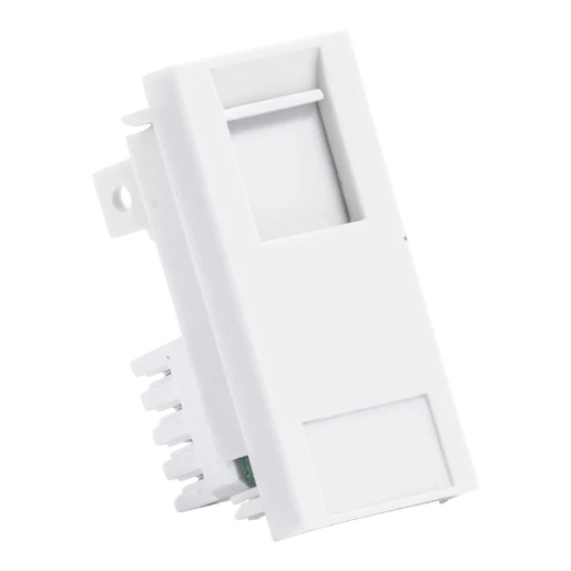 Euro Data CAT5e Network Module 25 x 50mm White