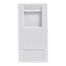 Euro Data CAT5e Network Module 25 x 50mm White