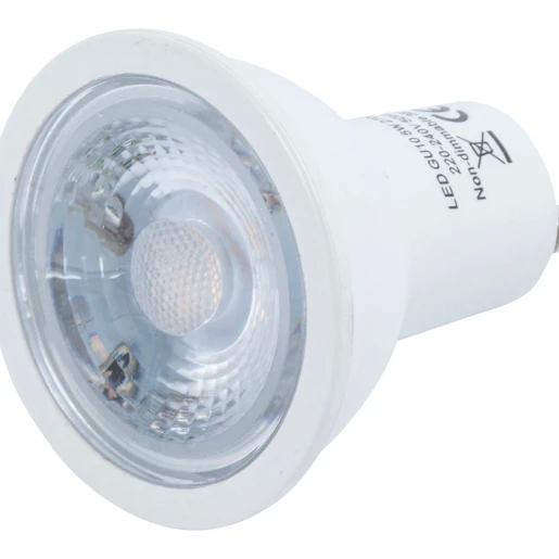 5W LED 240V GU10 Lamp Bulb 38° 360lm 2700K 56x50mm Warm White