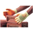 Glove Reflex Natural Rubber Palm Coated Orange Size 9