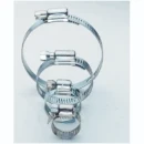 25 - 40mm Metal Worm Drive Hose Clip Silver
