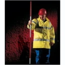 Steel Ranging Pole 2m x 27mm Red/White