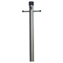 Clothes Post Cross Peg Socket 2.4m Galvanised