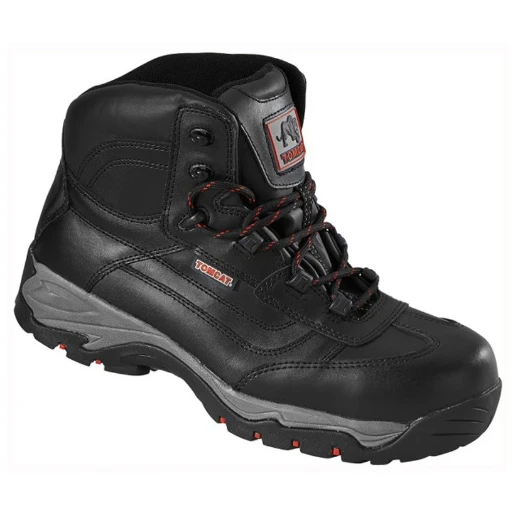 Dakota S3 Lightweight Non-Metallic Hiker Boot Size 8 Black