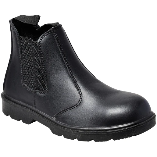 Steelite FW51 Full Grain Leather S1P Dealer Boot Size 6 Black