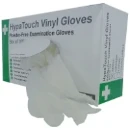 HypaTouch Powder-Free Vinyl Gloves (Box of 100) Medium