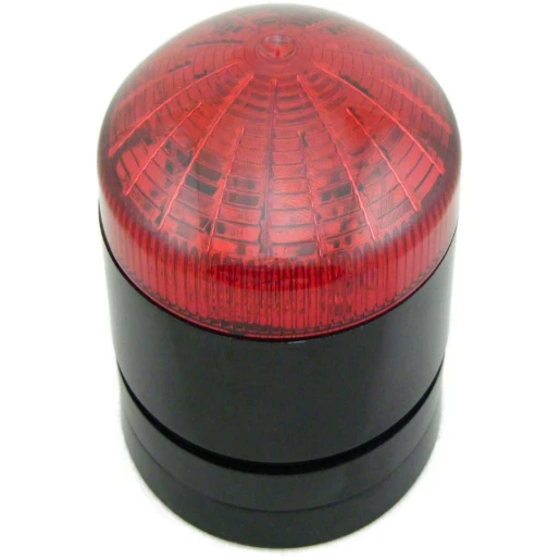 STX Series 12-24VACDC Red Continuous Or Flashing Beacon