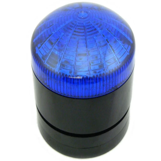 STX Series 12-24VACDC Blue Continuous Or Flashing