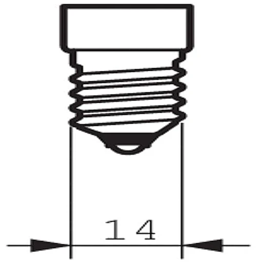 MASTER LED CLEAR CANDLE 5.5W/6W 40W E14 SES DIMTONE