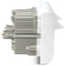 Moulded 13A 2 Gang Socket + 3 X Usb (3.1A)