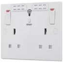 Socket Switched 2G+Wi-Fi Repeater 13A White