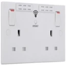 Socket Switched 2G+Wi-Fi Repeater 13A White