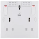 Socket Switched 2G+Wi-Fi Repeater 13A White