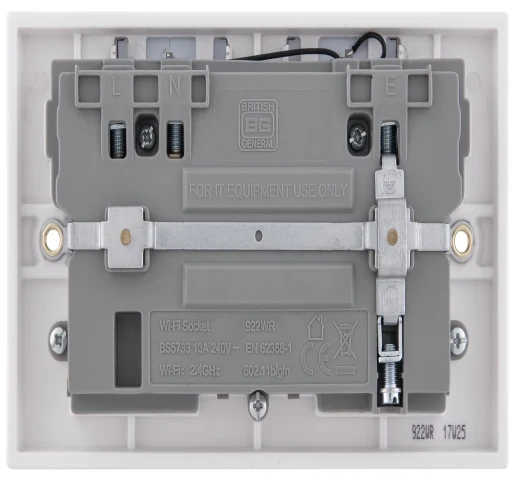 Socket Switched 2G+Wi-Fi Repeater 13A White