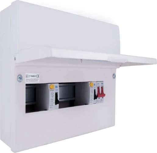 Consumer Unit Dual RCD Upopen 10Way 16 Module 2 x 63A