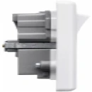 Socket Moulded 2 Gang Switched 13A 4.2A White A+C USB Charging