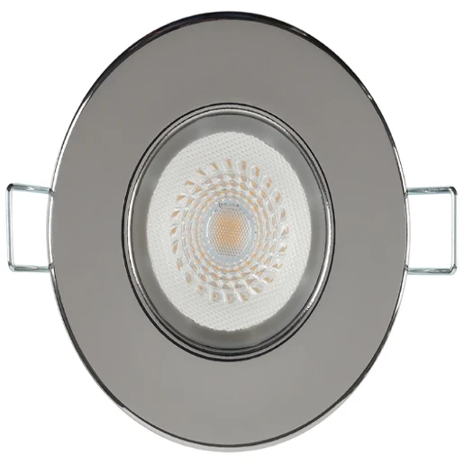 Downlight H2 Lite 55° 4000K LED Polished Chrome Mains Dim