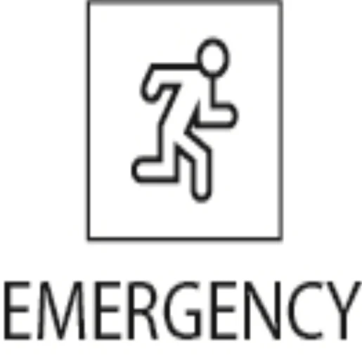 Emergency Downlight 3.5W LED Non Maintained