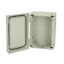 G Hinged Polycarbonate Enclosure 320X220X150Mm Grey Cover