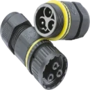 IP68 16A Plug and Socket Cable Connector (3-Pole)