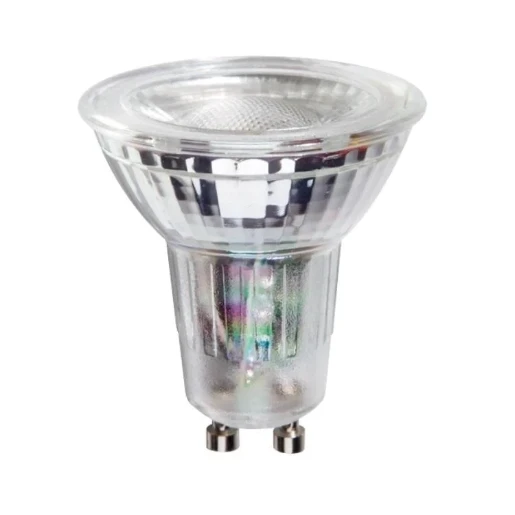 5.5W GU10 Compact Dimming Glass Finish LED 6500K
