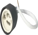 Gu10 Lampholder 260Mm Length Silicon Impregnated Over Sheathed Cable