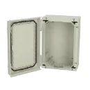 G Hinged Polycarbonate Enclosure 320X220X150Mm Grey Cover
