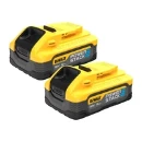 2x 5Ah 18V POWERSTACK Battery