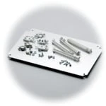 8392227 Fibox Fp A 33 Frontplate